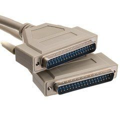 Serial Cable, DB37 Male, rated, 37 Conductor, 1:1, 3 foot