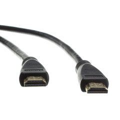 HDMI Cable, High Speed with Ethernet, HDMI-A male to HDMI-A male, 4K @ 30Hz, 24 AWG, 35 foot