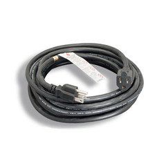 Indoor / Outdoor Power Extension Cord, SJTW 14 AWG * 3C / 15 Amp, UL / CSA, Black, 25 ft