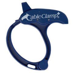 Pack of 8 - Cable Clamp - Large - Blue