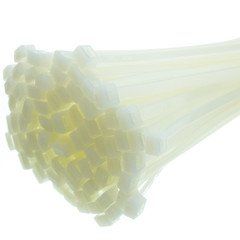 Nylon Cable Tie, 40-pound weight limit, 100 Pieces, 12 inch