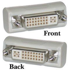 DVI-I Coupler / Gender Changer, DVI-I Female