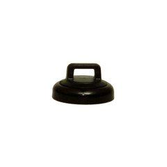 Small Black Magnetic Zip Tie Mount, 10 pound pull force, Plenum Rated, UL Listed, 10 pieces/bag