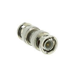 BNC Barrel Connector (Coupler), BNC Male to BNC Male, 50 Ohm