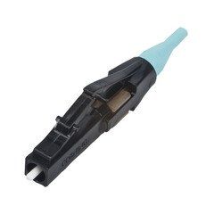 LC Connector, 50/125Ã‚Âµm Multimode (OM3/OM4), Black Housing / Aqua Boot, Boot 900Ã‚Âµm/2.0mm/3.0mm Ã¢Â€Â“ Corning Unicam 95-050-99-X