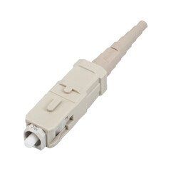 SC Connector, 62.5/125Ã‚Âµm Multimode (OM1), Beige Housing & Boot, Boot 900Ã‚Âµm/3.0mm - Corning 95-000-41 Unicam
