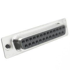 DB25 Female Serial Crimp Housing