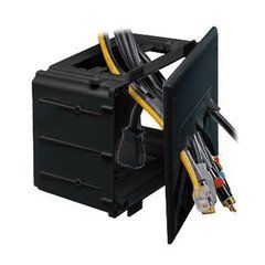 Recessed Media Box, Black