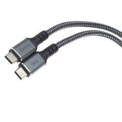 ComzonÃ‚Â® USB4 20Gbps 100 watt Fast Charging Cable, USB Type C Male to Male, Braided Jacket, 6 foot