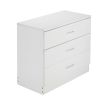 Wood Simple 3-Drawer Dresser White