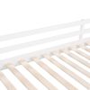 Twin size Loft Bed Wood Bed with Slide, Stair and Chalkboard,White(OLD SKU :WF282115AAK)