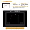 TV Wall Mount TV Wall Holder Bracket Support 32in to 65 in Flat TV Max Hole Distance 400 Plus 400mm Hold Up To 66.14lbs