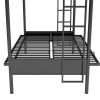 Twin over Full Metal Bunk Bed, Multi-Function