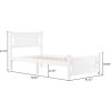 PWB-005 Cap Vertical Bed White Twin Replacement code: 04905114