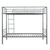 Twin Over Twin Metal Bunk Bed (Silver) ( old sku: MF189201NAA )