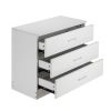 Wood Simple 3-Drawer Dresser White