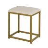 FCH Large Vanity Set with 10 LED Bulbs, Makeup Table with Cushioned Stool, 3 Storage Shelves 2 Drawers, Dressing Table Dresser Desk for Women, Girls,