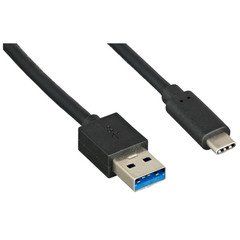 USB 3 Type A  to C Cable - 10 Gigabit, 1 meter (3.28ft)