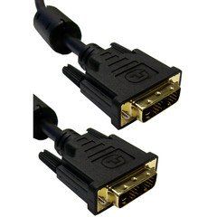 DVI-D / DVI-D Single Link Cable with Ferrite, 5 meter (16.5 foot)