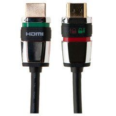 Locking HDMI Cable, High Speed with Ethernet, HDMI Male, 4K,  6 foot