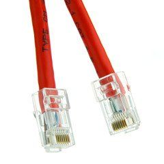 Cat6 Red Copper Ethernet Patch Cable, Bootless, POE Compliant, 50 foot