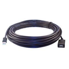 Plenum USB 2.0 High Speed Active Extension Cable, CMP, Type A Male to A Female, 50 foot
