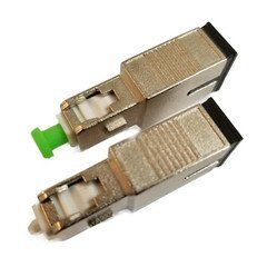 Inline Fixed Optical Attenuator, SC/APC, Single Mode, Male to Female, 15 dB