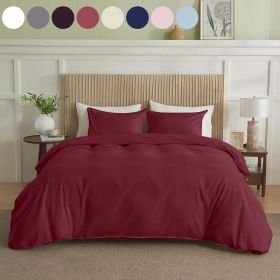 Serta Simply Clean Solid Duvet Cover (Option: W13717991)