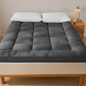 Topper Pad For Mattress Gray (Option: King)