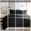 Larkspur 3M Scotchgard Diamond Quilting Reversible Down Alternative Comforter Set