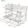 Twin over Full Bunk Bed with Storage