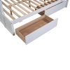 Twin over Full Bunk Bed with Storage