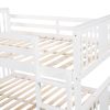 Full Over Full Bunk Bed with Ladder