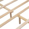 Queen Size Platform Bed with Drawers, Gray