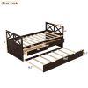 Multi-Functional Daybed with Drawers and Trundle