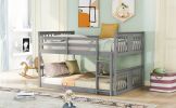 Full Over Full Bunk Bed with Ladder