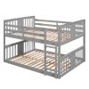 Full Over Full Bunk Bed with Ladder