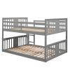 Full Over Full Bunk Bed with Ladder