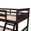 Twin over Full Bunk Bed with Storage