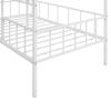Metal House Bed Frame Twin Size with Slatted Support No Box Spring Needed