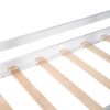 Twin Size Low Loft Wood House Bed with Two Drawers